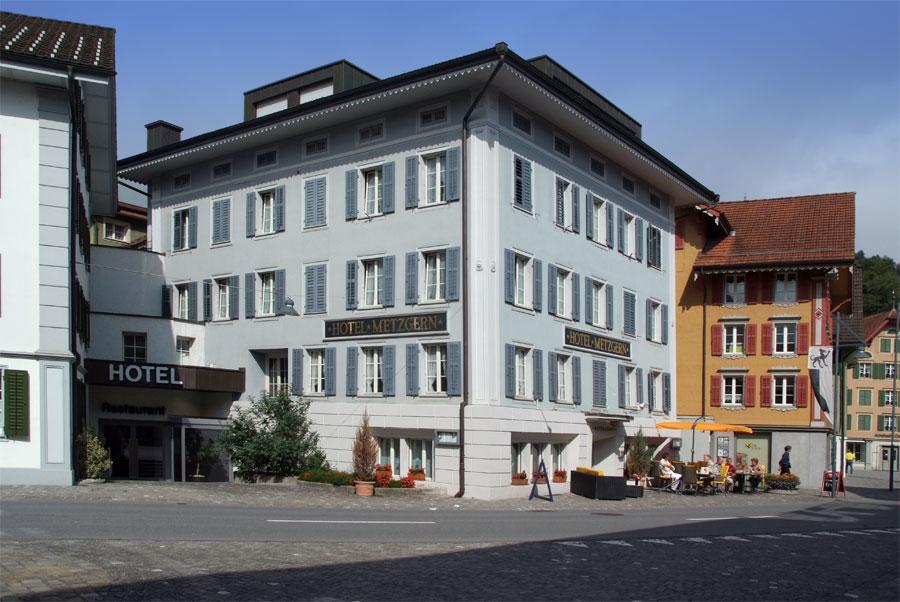 Hotel Metzgern Sarnen Exterior foto